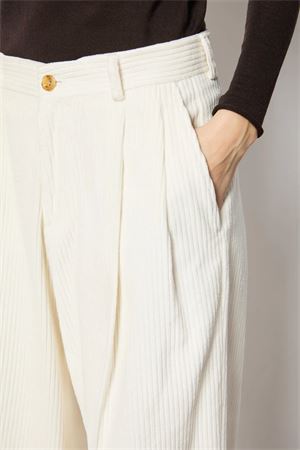 Elisa pants wide white L.B.M. 1911 | Pants | 81125452901